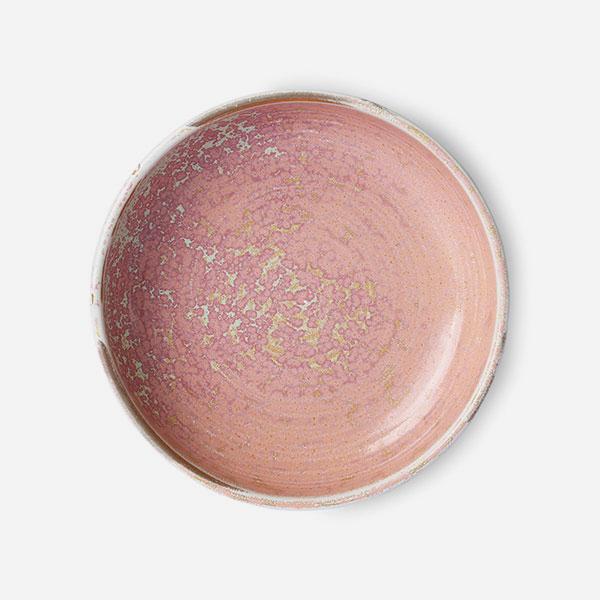 Rustic Pink Deep Plate  - Artysan