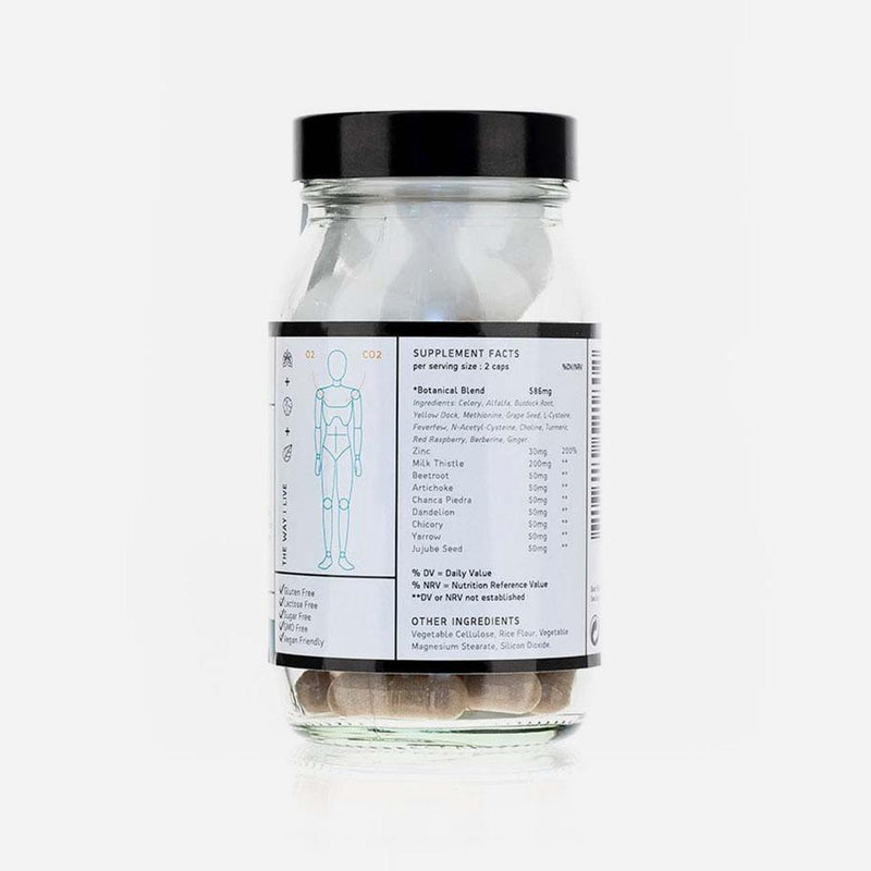 Detox + Cleanse - 60 tablets Artysan