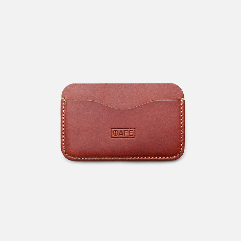 Leather Card Holder Panama - Roaster - Cafe Leather - Artysan