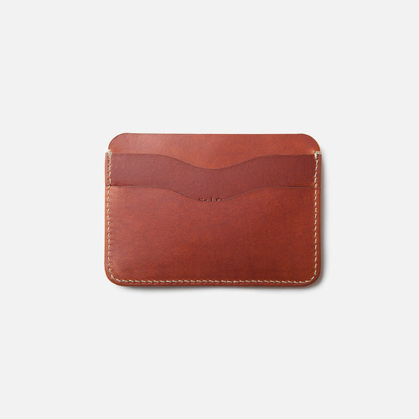 Leather Card Holder Panama Large - Roasted - Cafe Leather - Artysan
