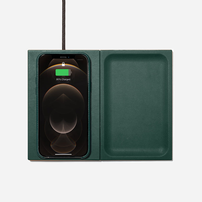 Green Heritage Valet Wireless Charger - Artysan