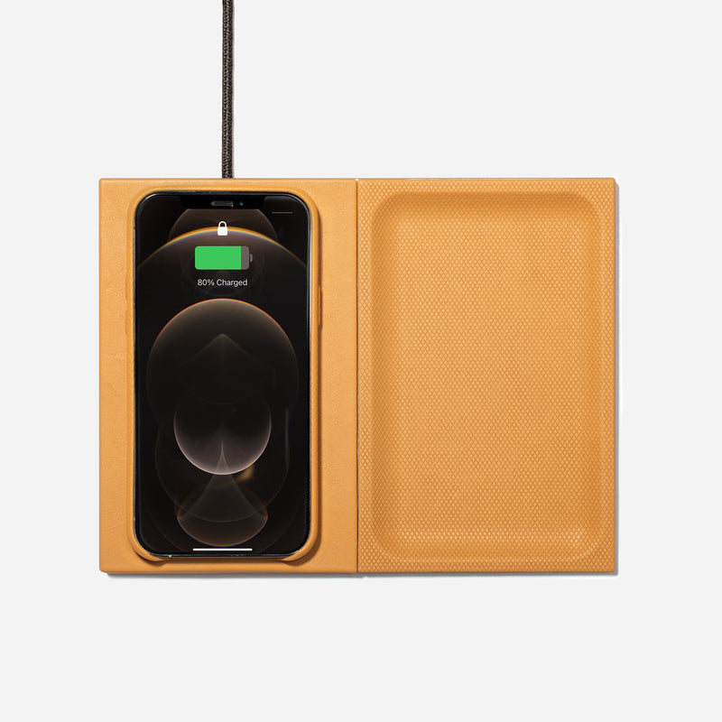 Yellow Heritage Valet Wireless Charger - Artysan